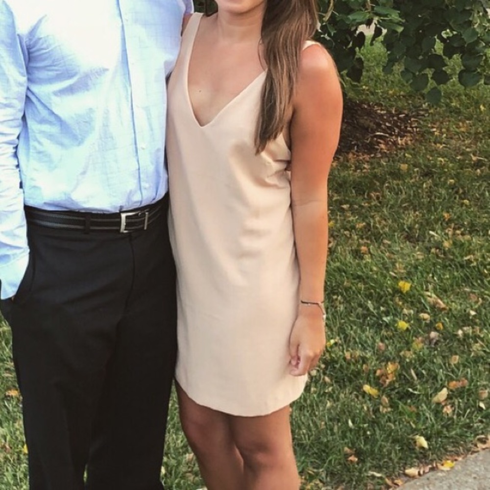 Nude Strappy dress